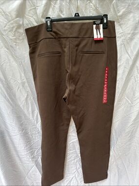 NWT Express Ponte Straight Leg Pants in Brown